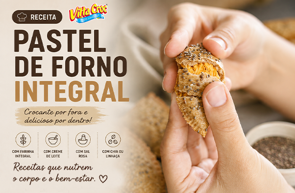 pastel de forno integral vitta croc