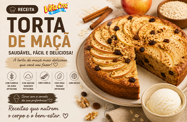 torta de maca saudavel vittacroc